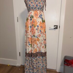 Maaji Multicolor Floral Maxi Dress